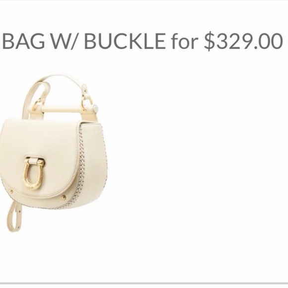 SANCIA The Babylon Bar Bag with Buckle. Leather, old money 